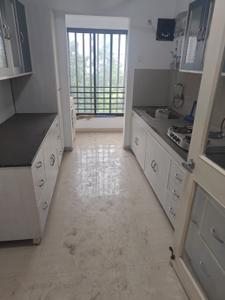 Kitchen Image of 1750 Sq.ft 3.5 BHK Apartment / Flat for rent in Clover Acropolis, Viman Nagar Pune for Rs. 85000