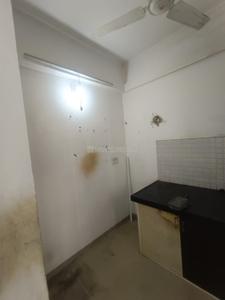 Kitchen Image of 646 Sq.ft 1 BHK Apartment / Flat for rent in Applewoods Satyesh Residency, Shela Ahmedabad for Rs. 12000