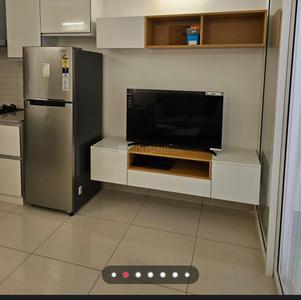 Hall Image of 450 Sq.ft 1 BHK Apartment / Flat for rent in L And T Raintree Boulevard, Sahakara Nagar Bengaluru for Rs. 45000