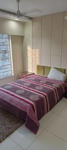 Bedroom Image of 1500 Sq.ft 3 BHK Apartment / Flat for sale in Pratham Bluets, New Alkapuri Vadodara for Rs. 6500000