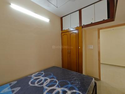 Bedroom Image of 600 Sq.ft 1 BHK Builder Floor for rent in Koramangala Bengaluru for Rs. 26000