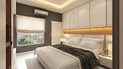 Bedroom Image of 1027 Sq.ft 3 BHK Apartment / Flat for sale in Eden The Forest, Paikpara Kolkata for Rs. 14000000