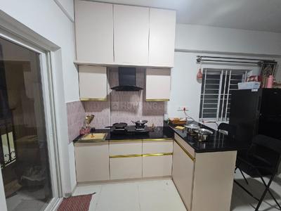 Kitchen Image of 1025 Sq.ft 2 BHK Apartment / Flat for rent in DS Sahara Grand, Chikkanagamangala Bengaluru for Rs. 30000
