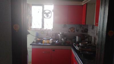 Kitchen Image of 650 Sq.ft 2 BHK Apartment / Flat for rent in Khatiwala Tank Indore for Rs. 16000