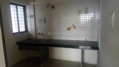 Kitchen Image of 630 Sq.ft 1 BHK Apartment / Flat for sale in Kushal Sagar Galaxy, Shewalewadi Pune for Rs. 3500000