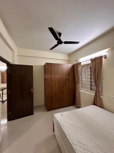Bedroom Image of 1300 Sq.ft 2 BHK Apartment / Flat for rent in Hennur Bengaluru for Rs. 42000