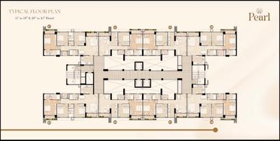 Image of 750 Sq.ft 2 BHK Apartment / Flat for sale in Sahu City Phase 2 Pearl Block, Sultanpur Road, Lucknow for Rs. 6500000