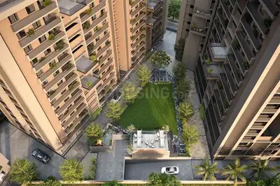 Balcony Image of 2095 Sq.ft 3.5 BHK Apartment / Flat for sale in Shivalik Sharda Harmony, University Area Ahmedabad for Rs. 17500000