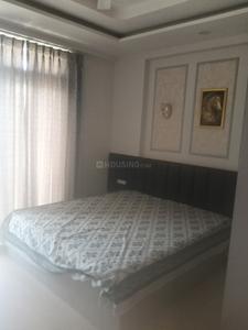 Bedroom Image of 1650 Sq.ft 3 BHK Apartment / Flat for rent in Shree Ram Ram Green Park, Heerawala Jaipur for Rs. 36000