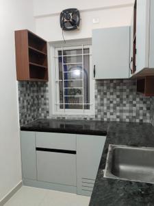 Kitchen Image of 504 Sq.ft 1 BHK Apartment / Flat for rent in Town Icon City, Villankurichi Coimbatore for Rs. 20000
