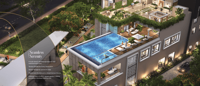Image of 1263 Sq.ft 3 BHK Apartment / Flat for sale in Raghunathpur, Bhubaneswar for Rs. 17600000