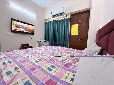 Bedroom Image of 600 Sq.ft 1 BHK Apartment / Flat for rent in Noida Extension Greater Noida for Rs. 22000