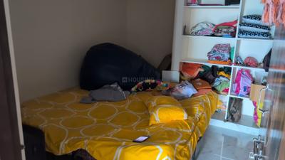 Bedroom Image of 800 Sq.ft 2 BHK Builder Floor for rent in Suraram Hyderabad for Rs. 14000