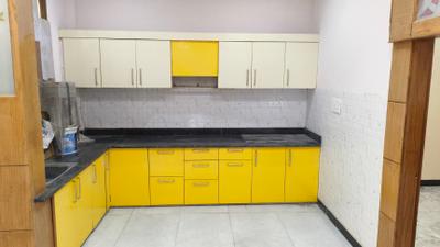Kitchen Image of 1400 Sq.ft 3 BHK Apartment / Flat for sale in Pallavpuram Meerut for Rs. 5000000