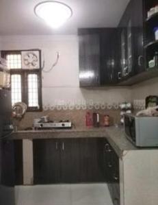 Kitchen Image of 1000 Sq.ft 3 BHK Builder Floor for sale in Jamia Nagar New Delhi for Rs. 9500000