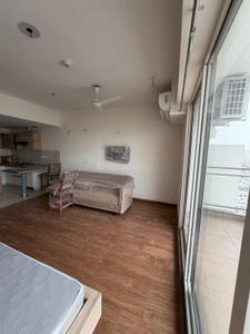 Balcony Image of 710 Sq.ft 1 RK Apartment / Flat for rent in Godrej The Suites, Jaypee Greens Greater Noida for Rs. 30000