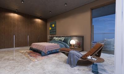 Bedroom Image of 2800 Sq.ft 4 BHK Apartment / Flat for rent in Decora Sky Hills, Jadav Park Rajkot for Rs. 75000