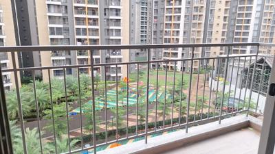 Balcony Image of 1375 Sq.ft 3 BHK Apartment / Flat for sale in Wellington at Pride World City, Charholi Budruk Pune for Rs. 11700000