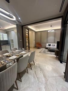 Dining Area Image of 1590 Sq.ft 4 BHK Apartment / Flat for sale in Balewadi Pune for Rs. 22500000