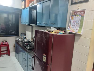 Kitchen Image of 640 Sq.ft 1 BHK Apartment / Flat for sale in Ajanta Empress, Airoli Navi Mumbai for Rs. 9800000