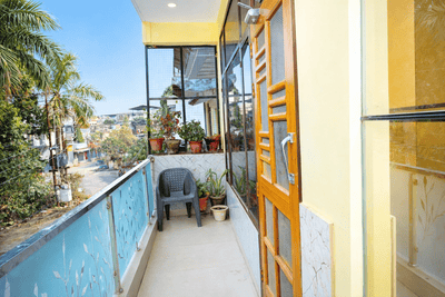 Balcony Image of 1260 Sq.ft 2 BHK Builder Floor for sale in Chakdalanwala Dehradun for Rs. 5400000