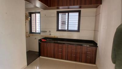 Kitchen Image of 730 Sq.ft 1 BHK Apartment / Flat for rent in Nova Galaxy, Palanpur Surat for Rs. 14000