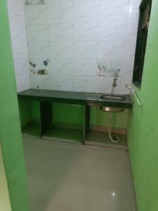 Kitchen Image of 500 Sq.ft 1 BHK Apartment / Flat for sale in Guru Mauli Niwas, Rabale Navi Mumbai for Rs. 2300000