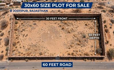 Image of 1800 Sq.ft Residential Plot / Land for sale in Pal Gaon, Jodhpur for Rs. 6500000