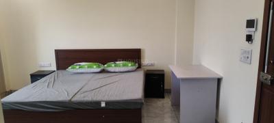 Bedroom Image of 500 Sq.ft 1 RK Builder Floor for rent in Sector 47 Gurgaon for Rs. 23500