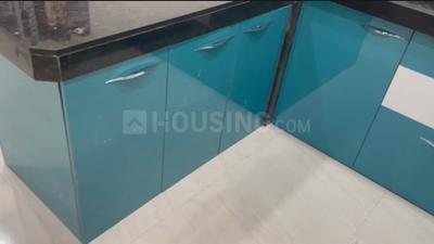 Kitchen Image of 450 Sq.ft 1 BHK Apartment / Flat for rent in Lodha Crown, Thane West Thane for Rs. 30000