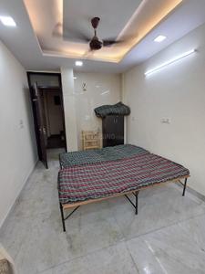 Bedroom Image of 300 Sq.ft 1 RK Builder Floor for rent in Sarvdharm RWA, Mukherjee Nagar New Delhi for Rs. 10000