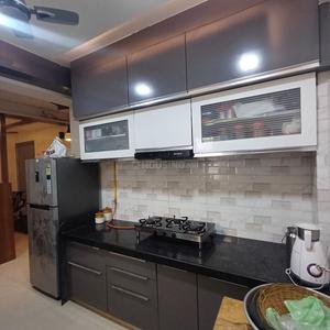Kitchen Image of 2200 Sq.ft 2 BHK Apartment / Flat for sale in Nakshtra Samved Dreams, Sargasan Gandhinagar for Rs. 7200000