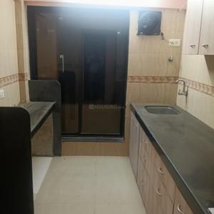 Kitchen Image of 630 Sq.ft 1 BHK Apartment / Flat for sale in Romell Empress, Borivali West Mumbai for Rs. 10000000