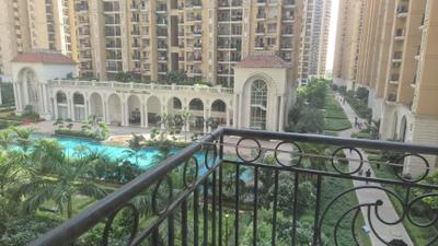 Balcony Image of 1090 Sq.ft 3 BHK Apartment / Flat for rent in Prateek Grand City, Siddharth Vihar Ghaziabad for Rs. 30000