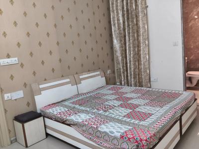 Bedroom Image of 1400 Sq.ft 2 BHK Builder Floor for rent in Malviya Nagar Jaipur for Rs. 30000