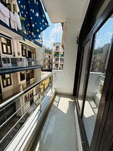 Balcony Image of 800 Sq.ft 2 BHK Builder Floor for rent in Saket New Delhi for Rs. 26000