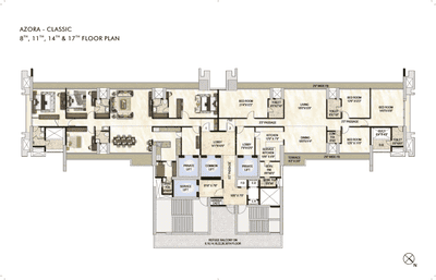 Image of 4000 Sq.ft 4 BHK Apartment / Flat for sale in One Akshar, Sanpada, Navi Mumbai for Rs. 139100000