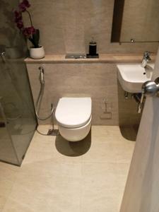 Bedroom One Image of 1100 Sq.ft 3 BHK Apartment / Flat for rent in Adani Ten BKC, Bandra East Mumbai for Rs. 200000