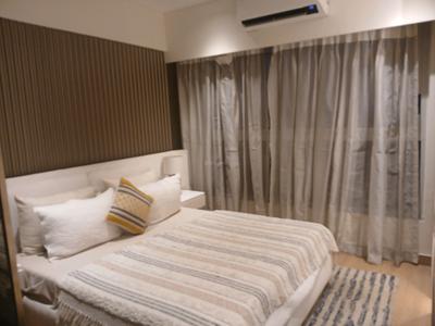 Bedroom Image of 650 Sq.ft 1 BHK Apartment / Flat for rent in Satyam Springs, Chembur Mumbai for Rs. 65000