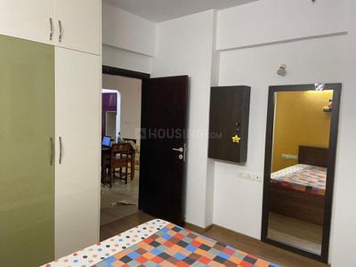 Bedroom Image of 850 Sq.ft 2.5 BHK Apartment / Flat for rent in Prestige Misty Waters, Nagavara Bengaluru for Rs. 57000