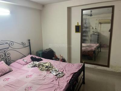 Bedroom Image of 560 Sq.ft 1 BHK Builder Floor for rent in Swaraj Homes RWA A Block Malviya Nagar, Malviya Nagar New Delhi for Rs. 23000