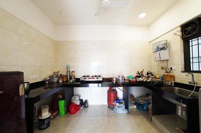 Kitchen Image of 950 Sq.ft 2 BHK Apartment / Flat for sale in Tathawade Pune for Rs. 8500000
