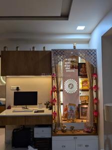 Pooja Room Image of 2060 Sq.ft 3 BHK Apartment / Flat for rent in Chhani Vadodara for Rs. 35000