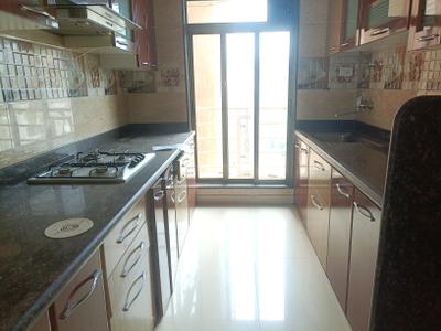 Kitchen Image of 1950 Sq.ft 3 BHK Apartment / Flat for rent in Satyam Empress, Kharghar Navi Mumbai for Rs. 55000