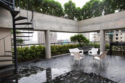 Balcony Image of 9000 Sq.ft 4 BHK Apartment / Flat for sale in Saanvi Skydeck Select, Ambli Ahmedabad for Rs. 115000000