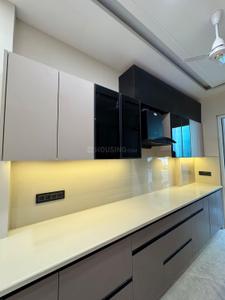 Kitchen Image of 1050 Sq.ft 2 BHK Builder Floor for rent in Tagore Garden Extension New Delhi for Rs. 40000