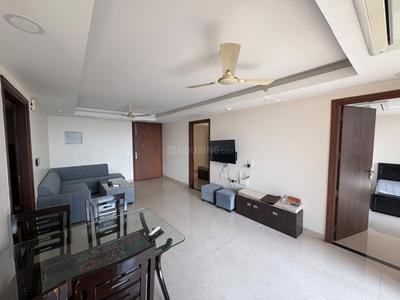 Hall Image of 1400 Sq.ft 3 BHK Apartment / Flat for rent in Chordias The Crown, Durgapura Jaipur for Rs. 65000