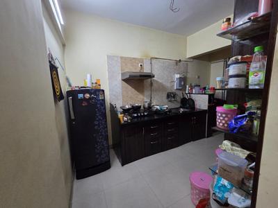 Kitchen Image of 980 Sq.ft 2 BHK Apartment / Flat for rent in Chandrarang Atlanta II Phase I, Hinjawadi Pune for Rs. 35000