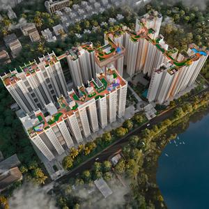 Image of 1003 Sq.ft 3 BHK Apartment / Flat for sale in Bonhooghly, Kolkata for Rs. 12000000