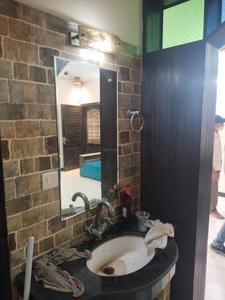 Bathroom Image of 1300 Sq.ft 2 BHK Apartment / Flat for rent in Vrindavan Apartment, Sector 6 Dwarka New Delhi for Rs. 40000